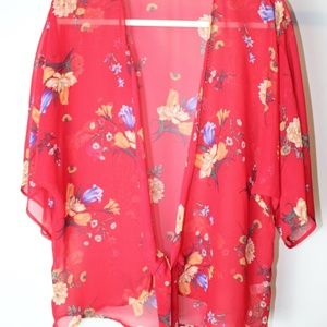 West Kei Tie-Front Kimono